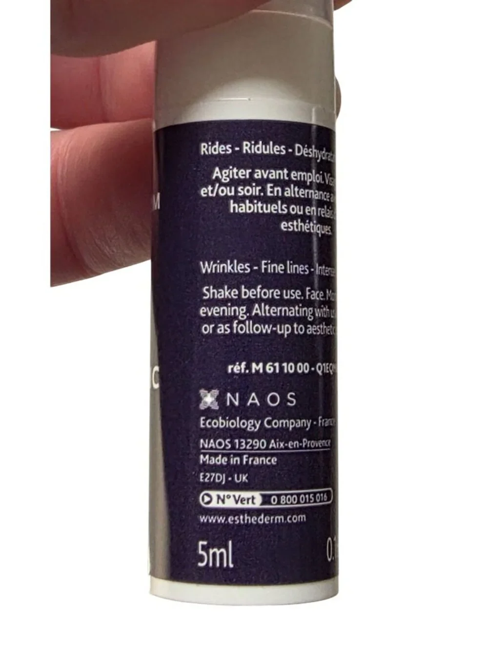 New - Institut Esthederm Intensive Hyaluronic Serum, 5 ml